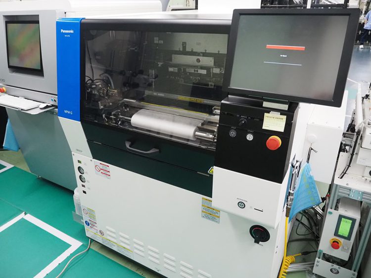 クリームはんだ印刷機（スクリーン印刷機）