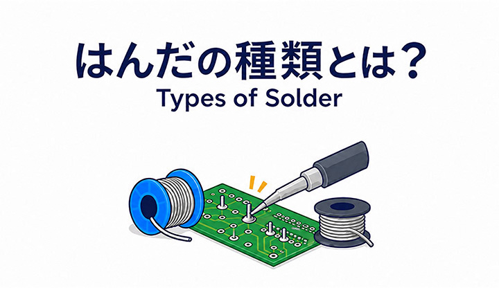 はんだの種類とは？